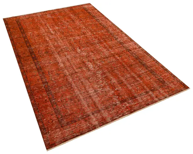 Worn-Look Vintage Hand-Woven Wool Rug, Handmade rug, silk wool/weave, size 151 × 252 cm, from Anatolia, SKU 9909