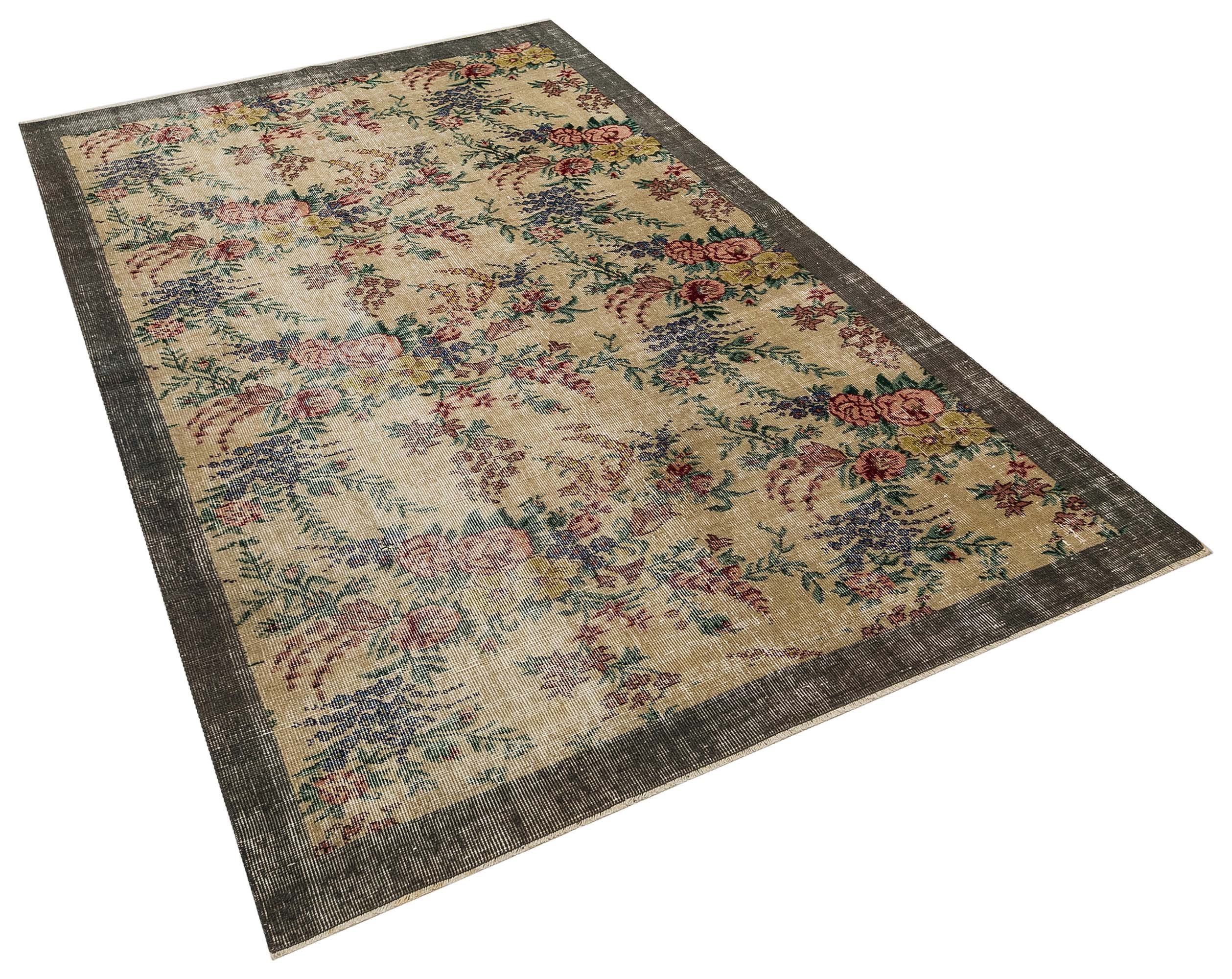 Bohemian Vintage Handwoven Rug, Handmade rug, wool wool/weave, size 148 × 237 cm, from Konya, SKU 9982