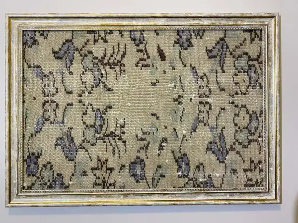A Masterpiece Inspired by Turkish Rugs - SKU T037 - Detail View