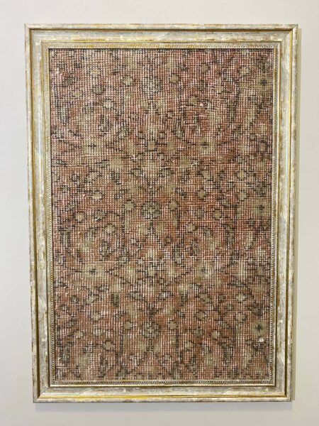 Whispers of Anatolia: Wool Painting, Paintings rug, wool & silk wool/weave, size 50 × 70 cm, from Manisa, SKU T054