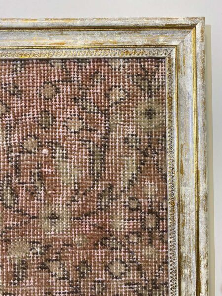 Whispers of Anatolia: Wool Painting - SKU T054 - Detail View