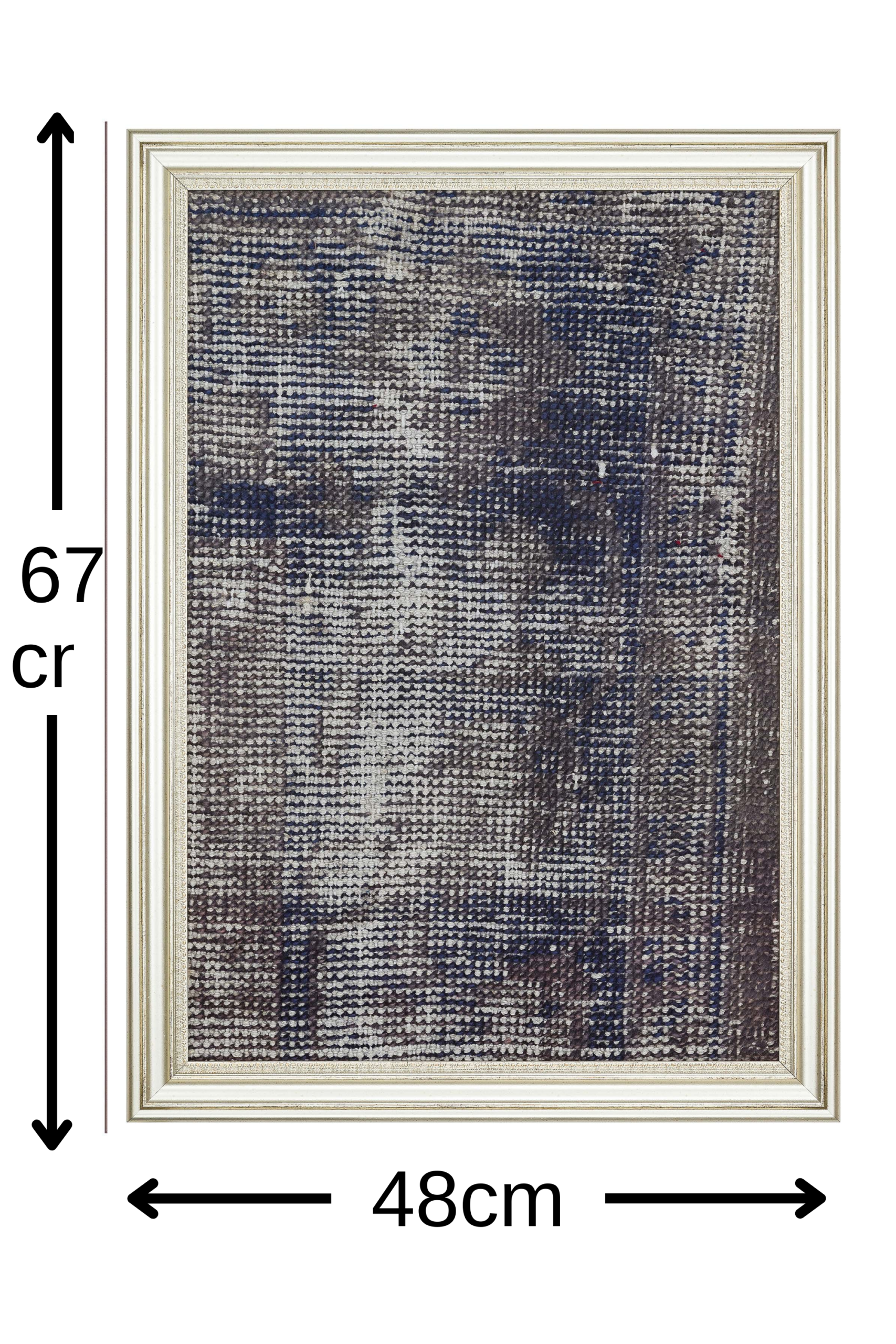 Traces of the Past Wool Tapestry - SKU T079 - Detail View